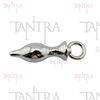 Plug anal metalico con aro extractor Small
